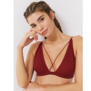 Urban outfitters strappy bralette